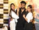 Arjun, Ileana and Athiya have fun at Mubarakan launch