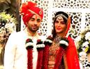 Mandana Karimi's wedding pictures