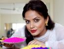 PIX: Neetu Chandra celebrates dry Holi