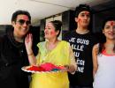 PIX: Govinda celebrates Holi with family