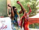 PIX: Varun-Alia's Holi celebrations