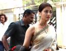 PIX: Aishwarya attends her father's prayer meet