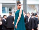 Is Deepika the best fashionista in a cape at Cannes?