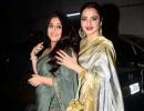 PIX: Vidya Balan, Rekha have a movie date