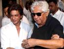 Shah Rukh Khan, Aziz Mirza at Kundan Shah's prayer meet