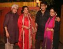 PIX: Shabana Azmi, Javed Akhtar's grand Diwali bash