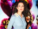 PIX: Kangana watches Simran with Rajkummar Rao