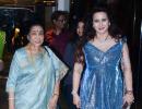 PIX: Asha Bhosle celebrates Poonam Dhillon's birthday