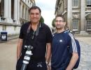 Hey! What is Boman Irani doing in London?