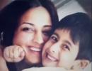 What Sonali Bendre told her son on his birthday