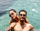 PIX: Neha Dhupia-Angad Bedi's dreamy honeymoon