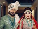 PIX: Kapil weds Ginni