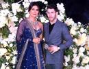 PIX: Gorgeous Priyanka, Nick's Mumbai reception