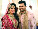 PIX: Sasural Simar Ka's Dipika-Shoaib get married