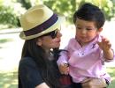 Karisma, Taimur picnic in the park