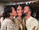 Inside #SonamKiMehendi: Sonam gets a kiss from hubby Anand, Swara!