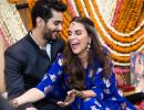 PIX: Neha Dhupia-Angad Bedi's mehendi ceremony