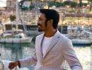 Spotted: Dhanush at Cannes!