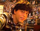 Whose posters do SRK, Salman paste on their walls?