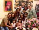 Aishwarya celebrates birthday with family