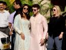 PIX: Pre-wedding puja for Priyanka-Nick