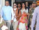 PIX: Priyanka and Nick arrive in Jodhpur