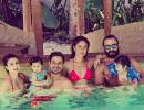 Kareena in a bikini steals the show from Taimur