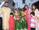 PIX: Shilpa Shetty, family bid adieu to Ganpati