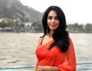 What is Mallika Sherwat doing in Haridwar?