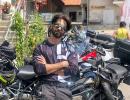 PIX: Shahid's motorcycle diaries!