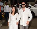 Sunny Leone, Daniel Weber at a prayer meet