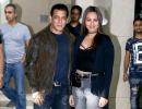 PIX: Katrina, Sonakshi at Salman's birthday bash