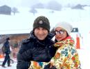 PIX: Saif, Kareena holiday in Gstaad