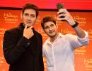 Mahesh Babu's wax statue visits him