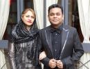 Pix: Mrs and Mr Rahman have fun at Cannes