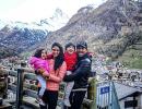 Pix: Exotic Swiss vacation for Allu Arjun and family