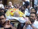 Pix: Ajay Devgn bids goodbye to his father