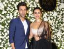 PIX: Rajkummar, Patralekhaa at a Diwali party