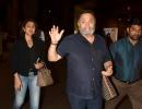 Watch: Rishi Kapoor returns to India