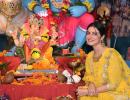 PIX: Bollywood seeks Ganpati's blessings