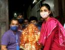 Shilpa Shetty brings Ganpati home