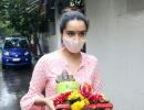 PIX: Shraddha, Hrithik, Ananya at Ganpati visarjan