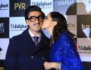 PIX: Ranveer-Deepika kiss at Chhapaak screening