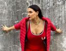 Like Neha Dhupia's RED HOT look? VOTE!