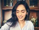 How is Manushi Chillar spending her time?