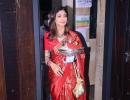 PIX: Shilpa Shetty attends Karva Chauth party