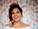 Why is Richa Chadha smiling?