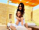 Neha and Aisha Sharma's Jaisalmer holiday