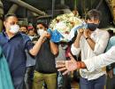 Ranbir performs last rites at Rajiv Kapoor's funeral