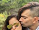 Bipasha-Karan show off their monkey love!